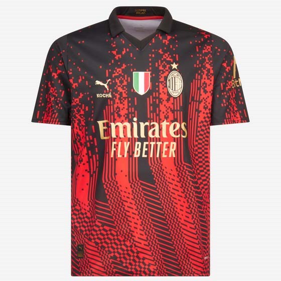 Thailand Trikot AC Milan 4th 2022-2023 Rote